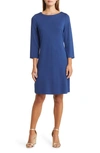 Tommy Bahama Darcy Three-quarter Sleeve Minidress In Island Navy