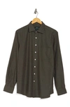 Rodd & Gunn Martinborough Long Sleeve Cotton Button-up Shirt In Army