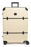 Bric's Bellagio 2.0 30-inch Rolling Spinner Suitcase In Cream/black