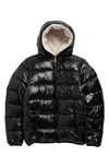 Save The Duck Kids' Gavin Puffer Jacket In Black