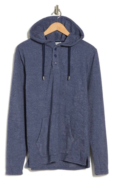 Coastaoro Chilla French Terry Hoodie In Insignia Blue