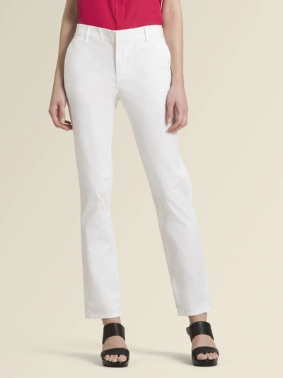 Donna Karan New York Straight-leg Pants In White