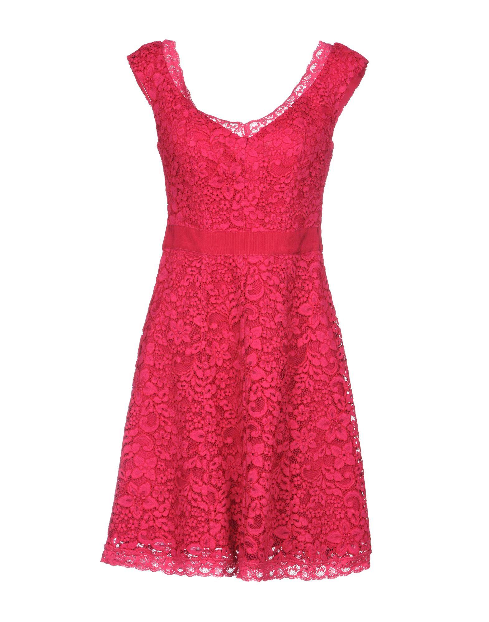 Liu •jo Short Dress In Fuchsia | ModeSens