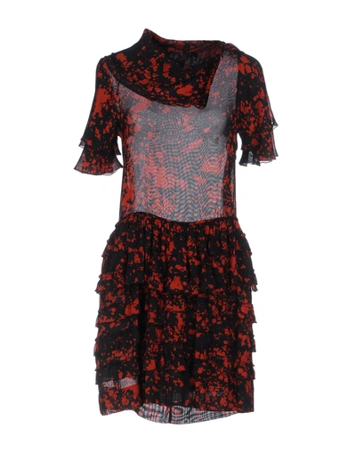 Isabel Marant Short Dresses In Red