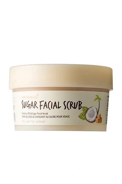 Too Cool For School Coconut Sugar Facial Scrub In N,a