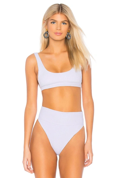 Beach Riot X Revolve Peyton Bikini Top In Lavender