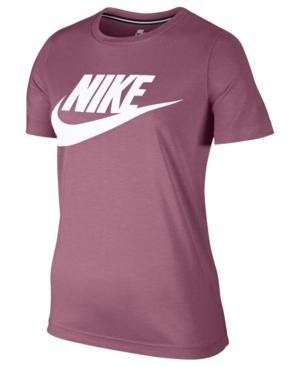 nike shirt pink and white