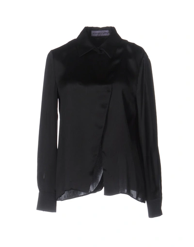Emanuel Ungaro Silk Shirts & Blouses In Black