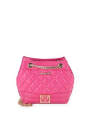 love moschino fuchsia bag