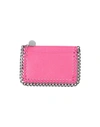 Stella Mccartney Document Holder In Fuchsia