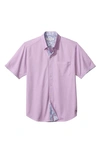 Tommy Bahama San Lucio Short Sleeve Button-up Shirt In Wild Petunia