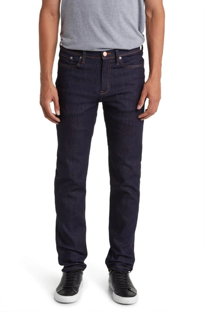 Duer Relaxed Tapered Performance Denim Jeans In Heritage Rinse