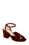 Loeffler Randall Fiamma Ankle Strap Sandal In Siena
