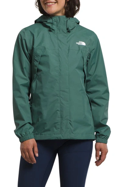 The North Face Antora Jacket In Dark Sage