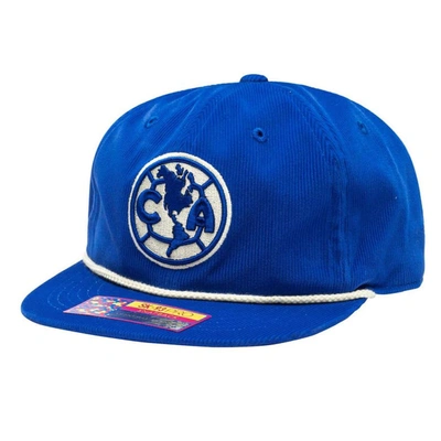Fan Ink Blue Club America Snow Beach Adjustable Hat