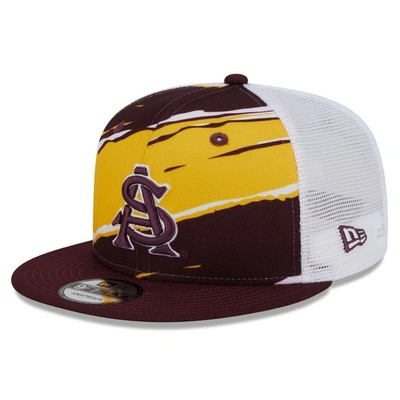 New Era Maroon Arizona State Sun Devils Tear Trucker 9fifty Snapback Hat