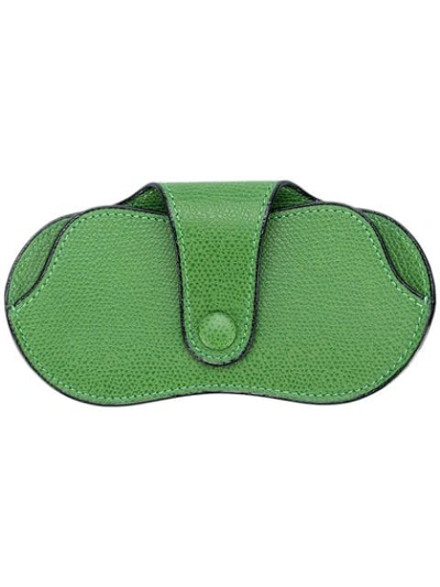 Valextra Sunglasses Case - Green