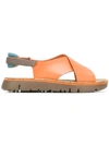 Camper Oruga Sandals In Yellow