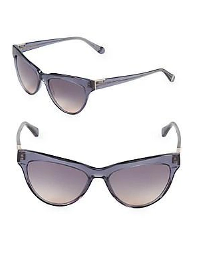 Zac Posen Farrow 55mm Square Sunglasses In Grey