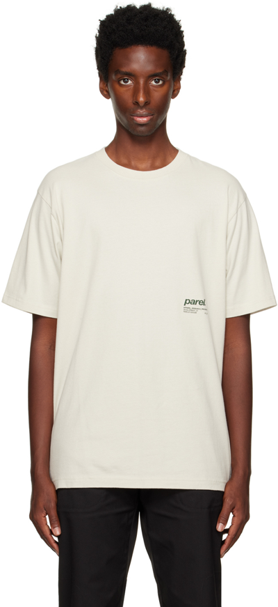 Parel Studios Bp T-shirt In Off White