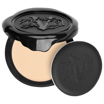 Kat Von D Lock-it Refillable Mattifying Pressed Finishing Powder Light 0.28 oz/ 8 G