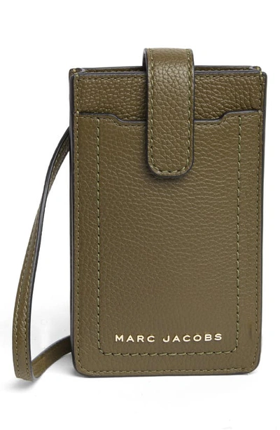 Marc Jacobs Phone Crossbody Bag In Beech