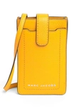 Marc Jacobs Phone Crossbody Bag In Artisan's Gold