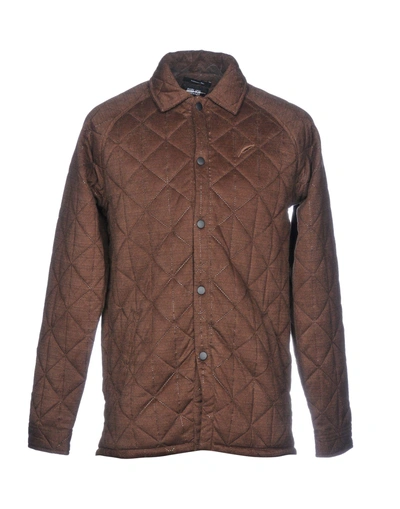 Publish Coat In Dark Brown