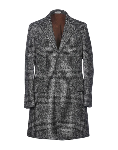 Brunello Cucinelli Coats In Grey