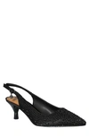 J. Reneé Ferryanne Pointed Toe Slingback Pump In Black