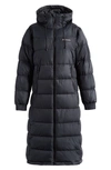 Columbia Pike Lake Ii Water Repellent Insulated Recycled Polyester Puffer Coat In Black