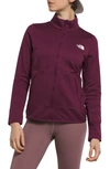 The North Face Canyonlands Full Zip Jacket In Boysenberry Heather