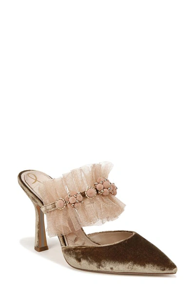 Sam Edelman Hughes Mule In Beige