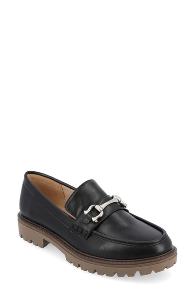 Journee Collection Jessamy Lug Loafer In Black