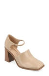 Journee Collection Bobby Pump In Tan