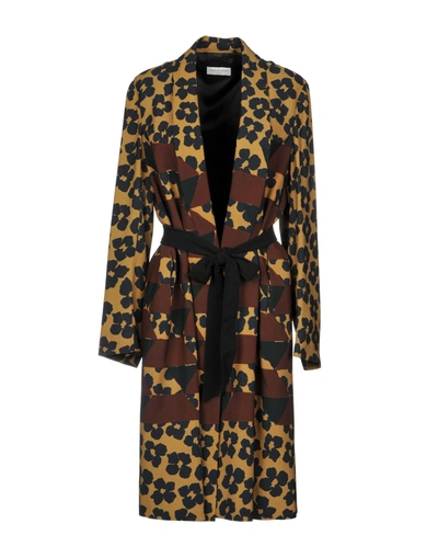 Dries Van Noten Full-length Jacket In Ocher