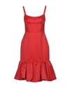 Prada Knee-length Dresses In Red