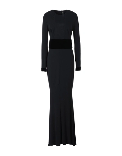 Alexandre Vauthier Long Dress In Black