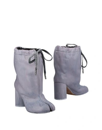 Maison Margiela Ankle Boot In Lilac
