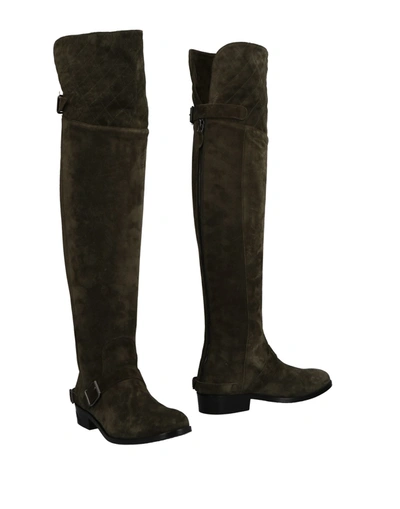 Belstaff Boots In Military Green