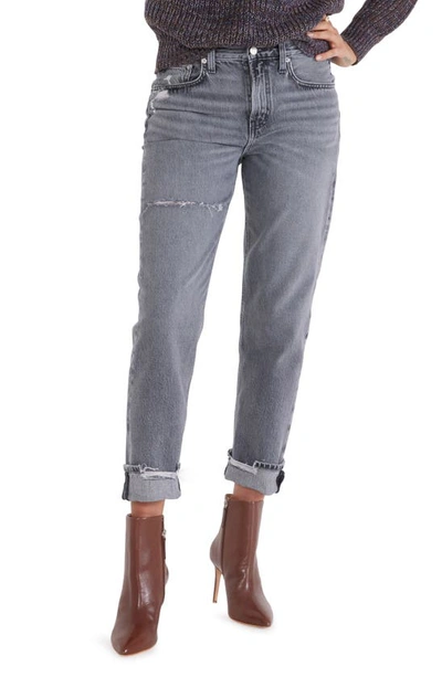 Etica Marlowe Slim Boyfriend Jeans In Grey