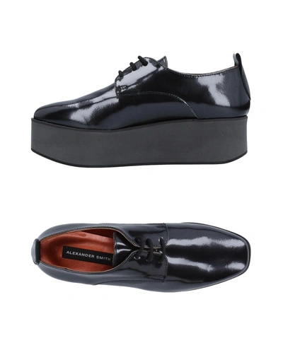 Alexander Smith Lace-up Shoes In Black