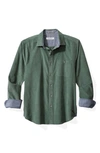 Tommy Bahama Sandwash Corduroy Button-up Shirt In Trout