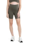 Ripe Maternity Tempo Stretch Nylon Maternity Bike Shorts In Khaki