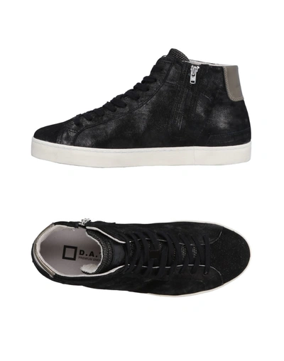 Date Trainers In Black