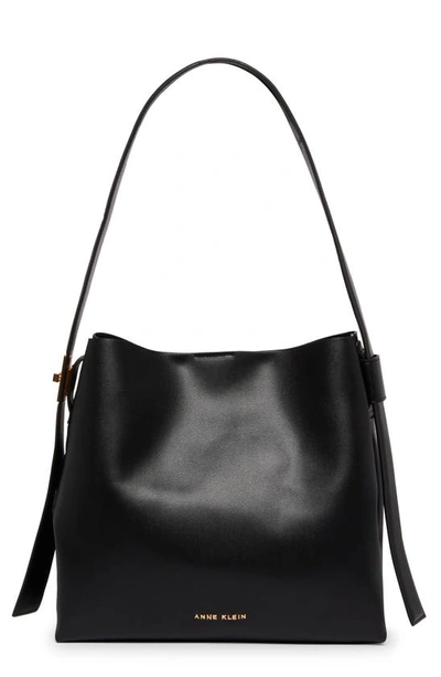 Anne Klein Hobo Bag In Black