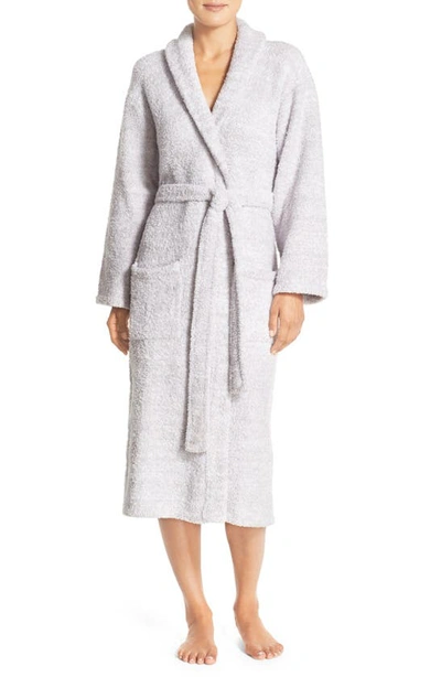 Barefoot Dreams Gender Inclusive Cozychic™ Robe In He Light Gray-white