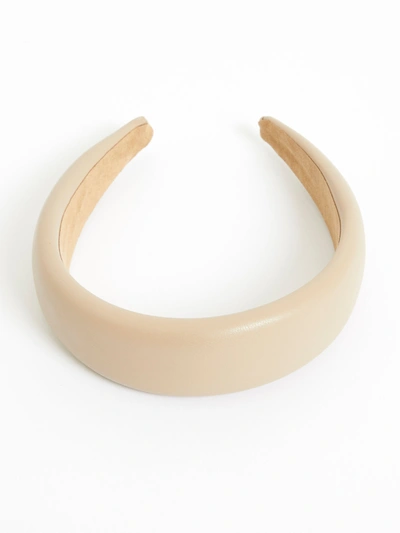 French Connection Pu Headband Incense In Neutral