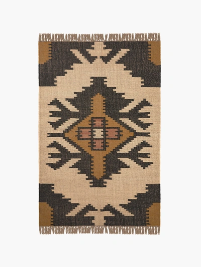 French Connection Azuela Spice Rug Mixed In Black