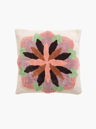 French Connection Bloom Tufted Cushion Multi